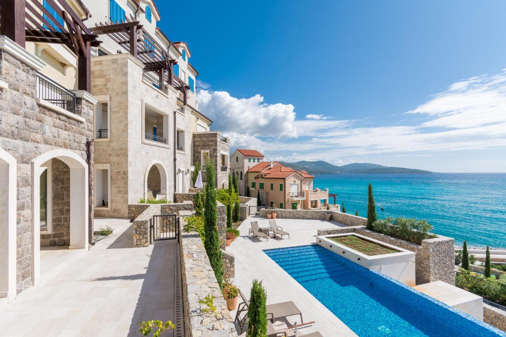 شقة Lustica Bay تيفات المظهر الخارجي الصورة